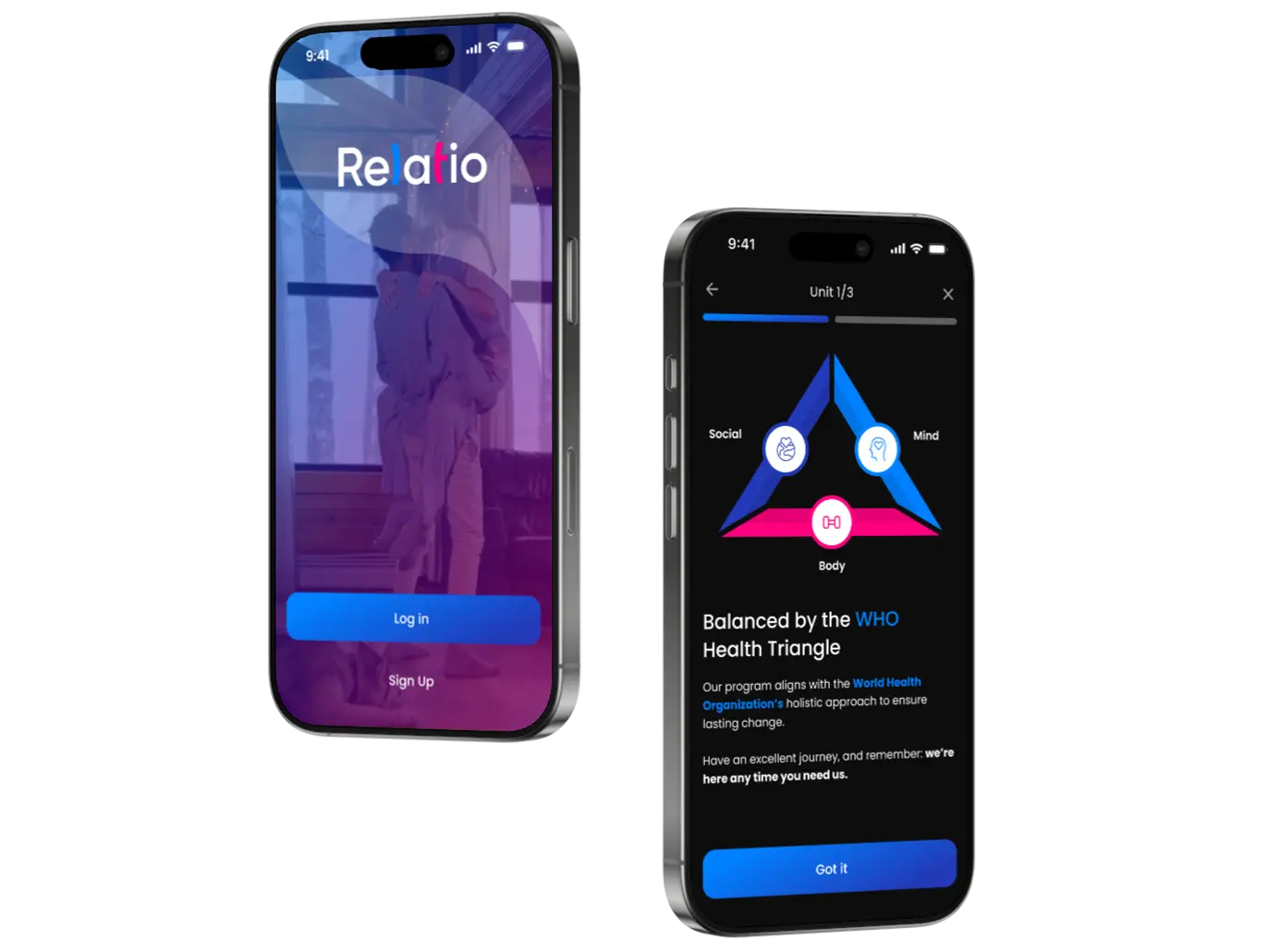 Relatio app preview